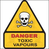 Danger - Toxic vapours 